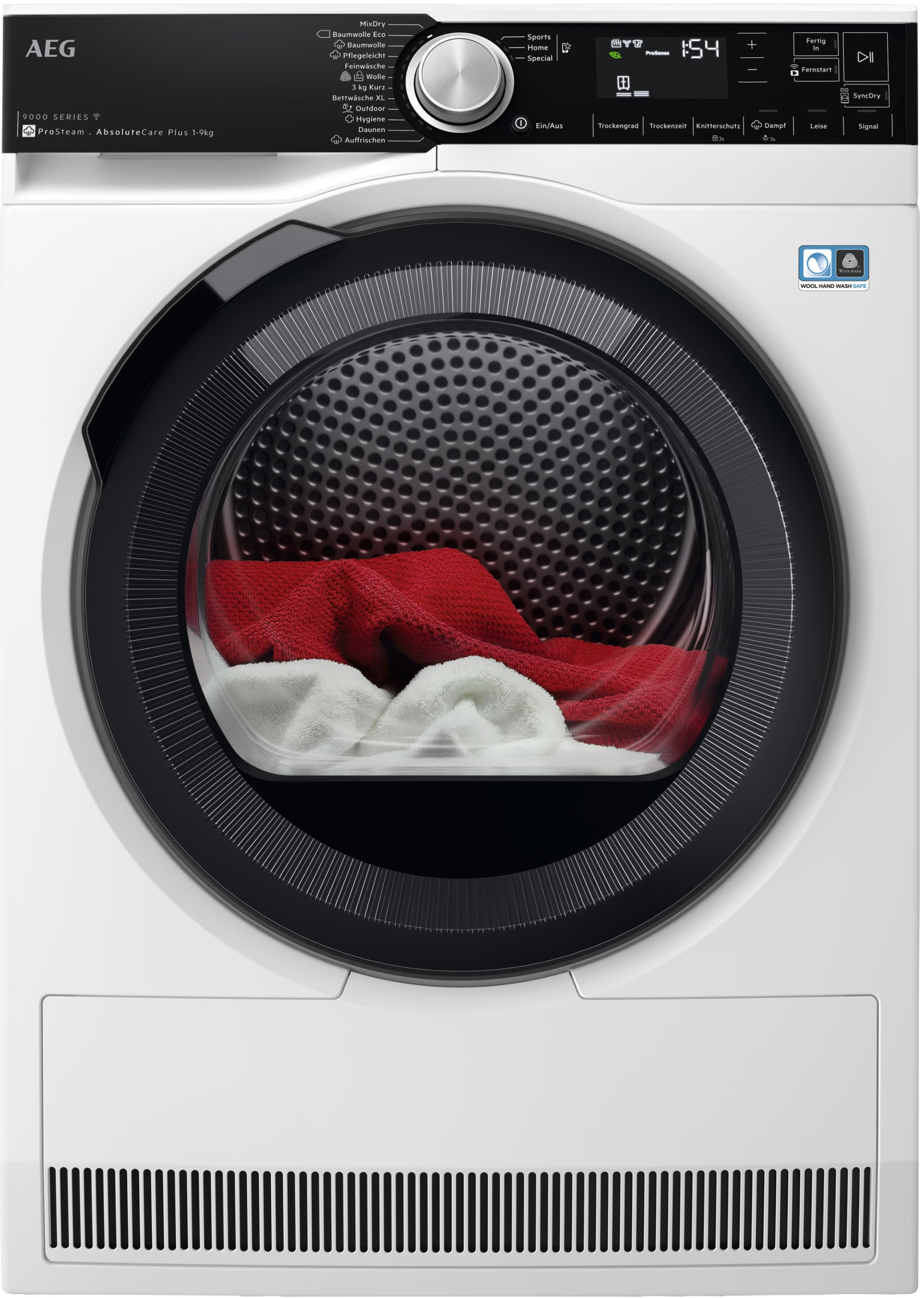AEG TR9DW80690 AbsoluteCare Plus Premium Wärmepumpentrockner – Schonend & Extra Effizient