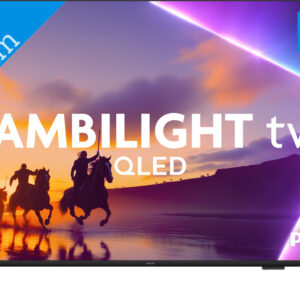 00 Philips Ambilight PUS8500 85″ QLED 4K (2025) – Großformat‑QLED‑TV mit Ambilight, strahlender 4K‑Bildqualität & kinoreifem Entertainment‑Erlebnis
