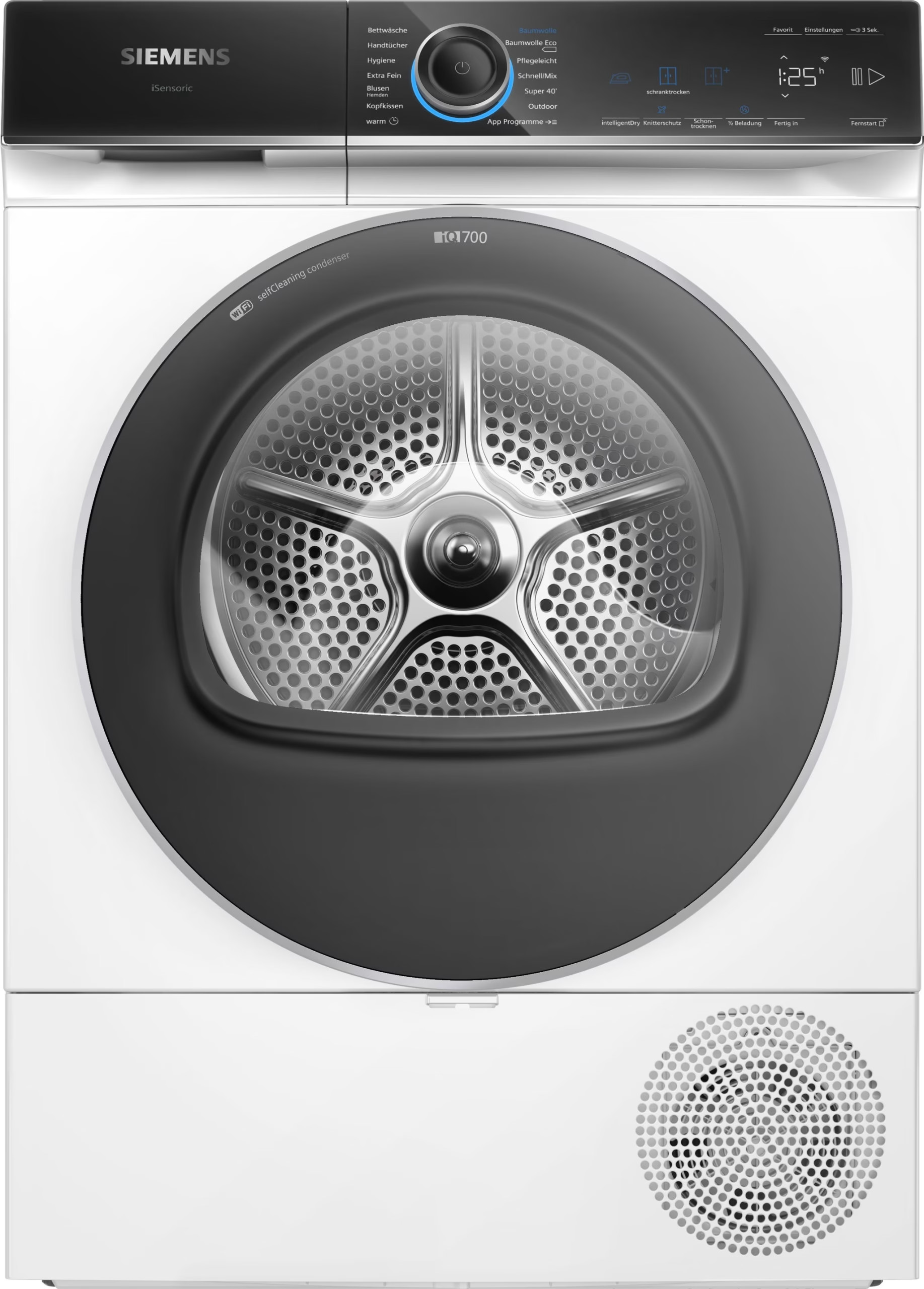 Siemens WQ45B2B40 iQ500 Premium Wärmepumpentrockner – 9 kg, autoDry, Effizient & Sanft für Perfekte Wäschepflege