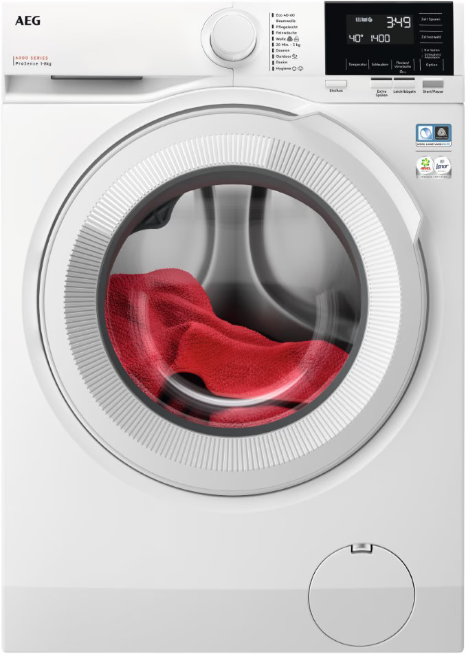 AEG LR6A668 ProSense – Effiziente Waschmaschine mit ProSense‑Technologie für schonende Pflege & perfekte Sauberkeit