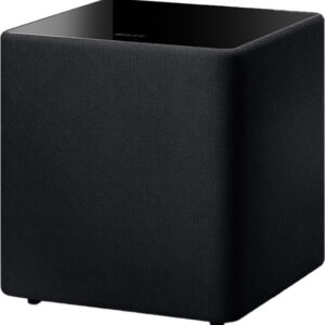 KEF Kube 10 MIE – Kraftvoller Premium Subwoofer in Schwarz für satten, präzisen Bass