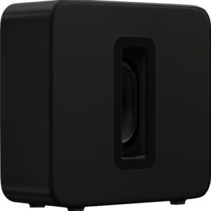 Sonos Sub 4 – Premium Wireless Subwoofer in Schwarz für Tiefen, kraftvollen Bass