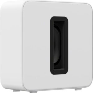 00 Sonos Sub 4 – Premium Wireless Subwoofer in Weiß für tiefen, kraftvollen Bass