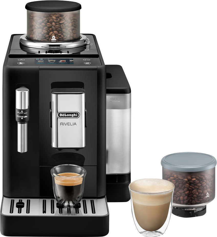 De’Longhi Rivelia EXAM440.35.B – Premium Kaffeevollautomat für Barista-Genuss zuhause