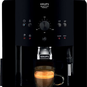 00 Krups EA8110 – Kompakter Kaffeevollautomat für aromatischen Espresso & Café-Genuss zuhause