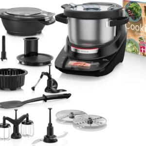 00 Bosch Cookit MCC9555DBC – Premium Küchenmaschine mit Kochfunktion für Perfekte Ergebnisse