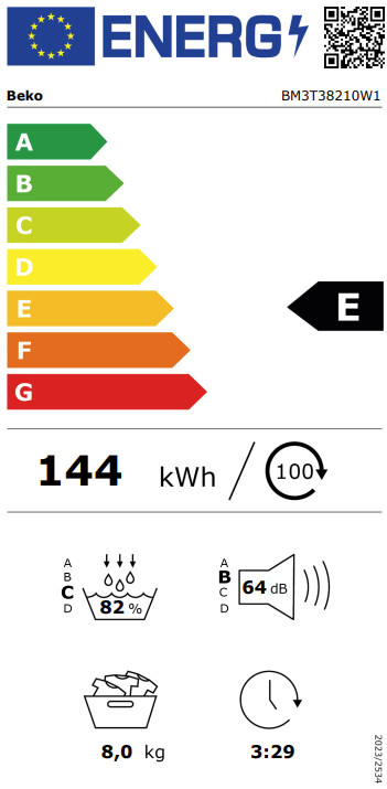 Beko BM3T38210W1 Premium Wärmepumpentrockner – Energieeffizient, Leise & Zuverlässig für Perfekte Wäschepflege – Image 2