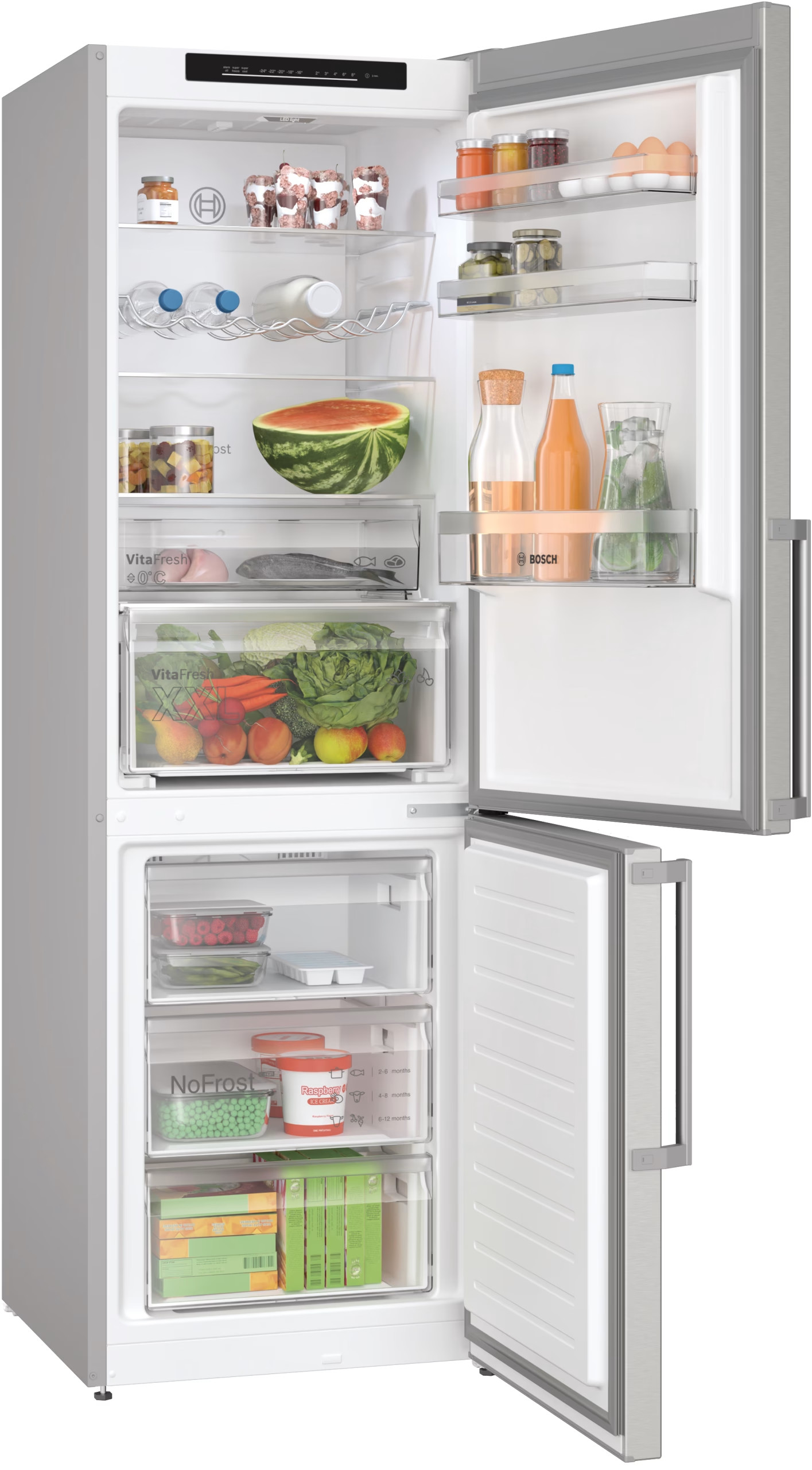 Bosch KGN36VICT – Energieeffiziente Kühl‑Gefrier‑Kombination mit No‑Frost & VitaFresh‑Technologie für langanhaltende Frische – Image 3