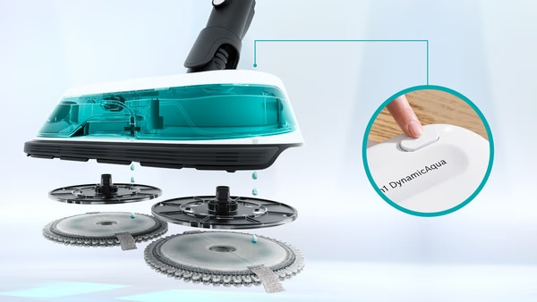 Bosch Unlimited 7 ProHygienic Aqua BCS71HYG1 Akku-Staubsauger – Kabellos, Hygienisch & Leistungsstarke Premium-Reinigung – Image 3