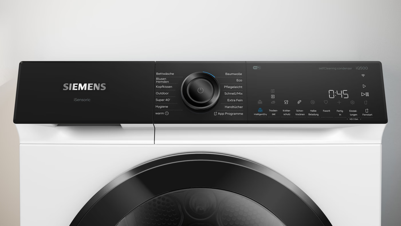 Siemens WQ45H2BECO iQ500 Premium Wärmepumpentrockner – Effizient, Sanft & Sparsam für Perfekte Wäschepflege – Image 3
