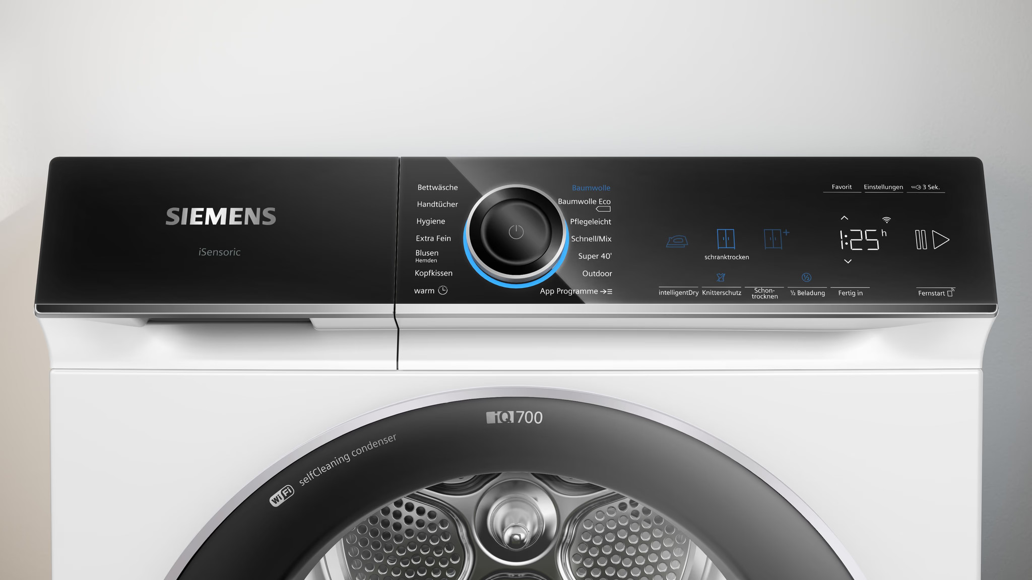 Siemens WQ45B2B40 iQ500 Premium Wärmepumpentrockner – 9 kg, autoDry, Effizient & Sanft für Perfekte Wäschepflege – Image 4