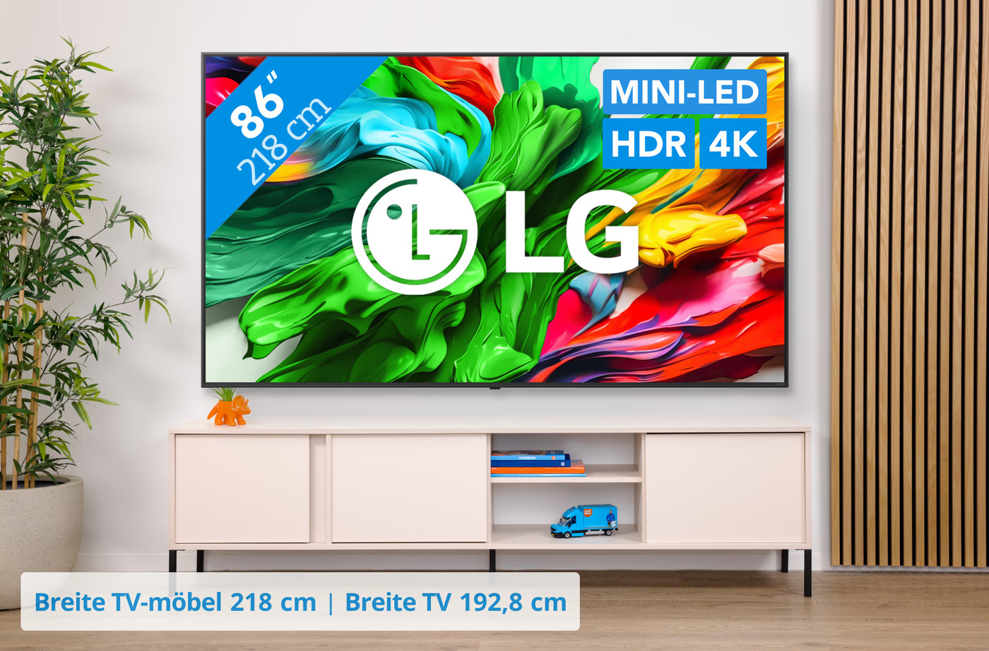LG 86″ QNED85 Mini‑LED 4K – Riesiges Bild & Dynamischer Klang (2025) – Image 5
