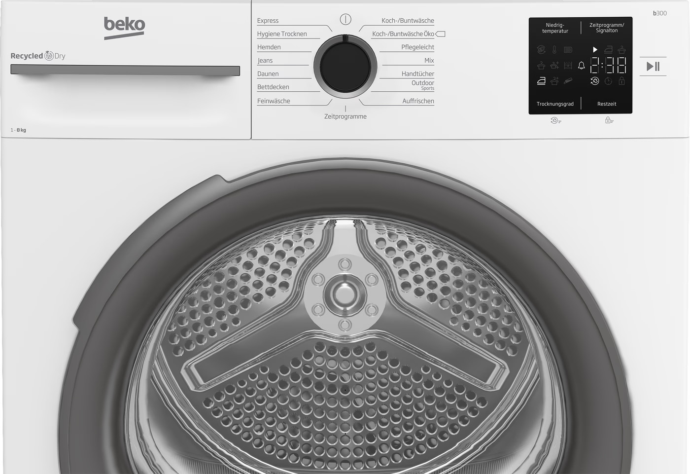 Beko BM3T38210W1 Premium Wärmepumpentrockner – Energieeffizient, Leise & Zuverlässig für Perfekte Wäschepflege – Image 6