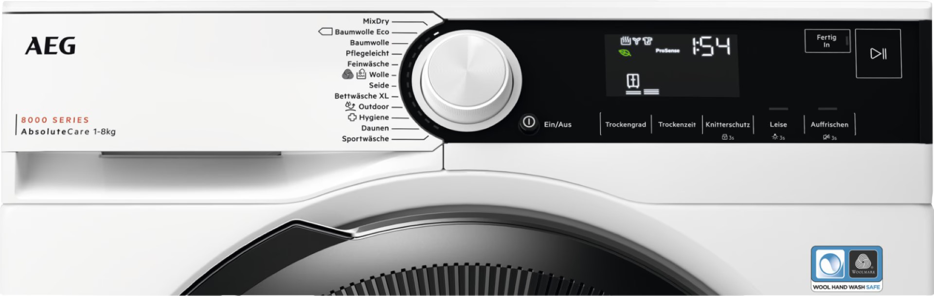 AEG TR8T70680 AbsoluteCare Premium Wärmepumpentrockner – Effizient & Schonende Wäschepflege – Image 7
