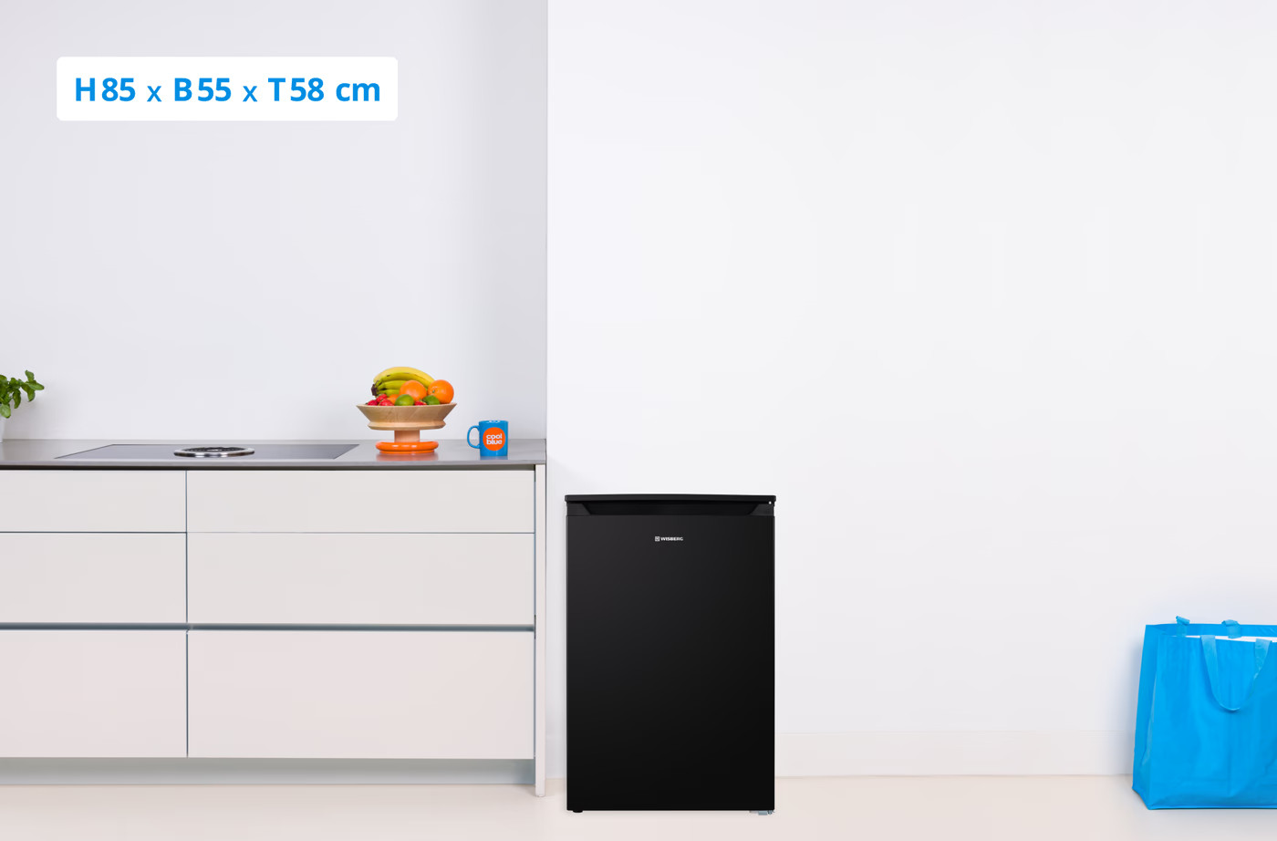 Wisberg WBTTVR55DFBB – Stylischer Gefrierschrank mit No-Frost, Energieeffizienz & Praktischem Stauraum – Image 8