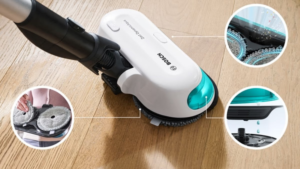 Bosch Unlimited 7 ProHygienic Aqua BCS71HYG1 Akku-Staubsauger – Kabellos, Hygienisch & Leistungsstarke Premium-Reinigung – Image 8