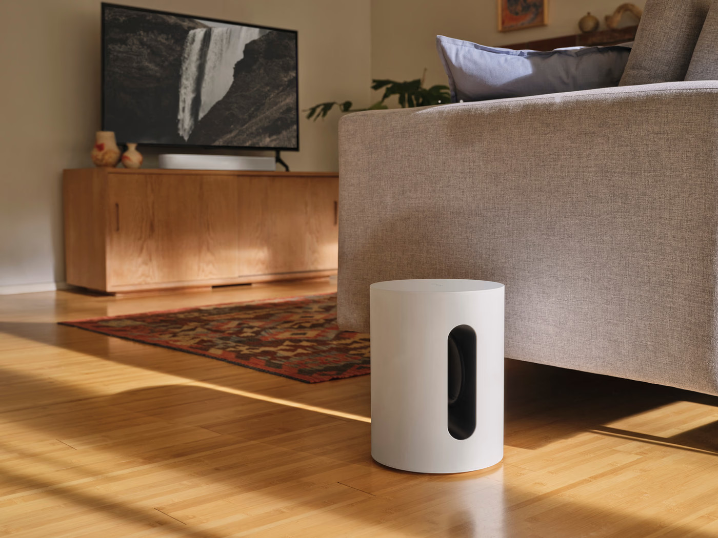 Sonos Sub Mini – Kompakter Premium Wireless Subwoofer in Weiß für satten, klaren Bass – Image 8