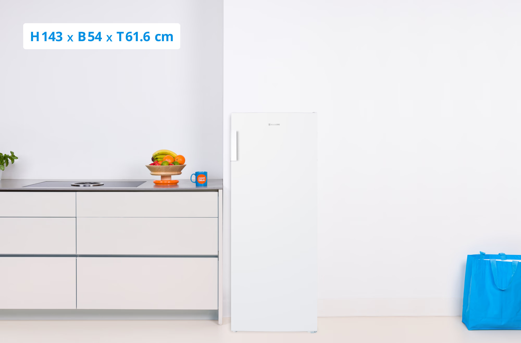 Wisberg WBVR143NFCW – Premium No-Frost Kühlschrank mit Energieeffizienz & Praktischem Stauraum – Image 10